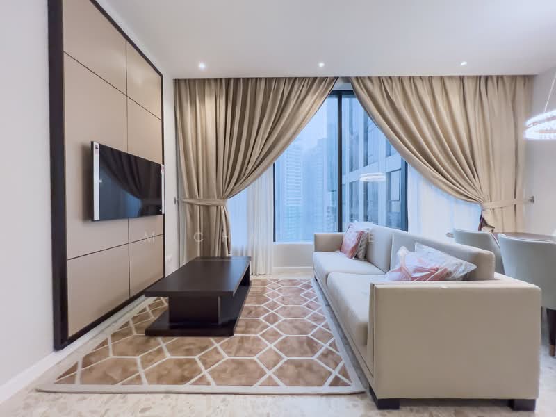 Servis Apartment untuk Disewa di Pavilion Ceylon Hill - Michael Kei - Living Room - PropertyGuru.com.my