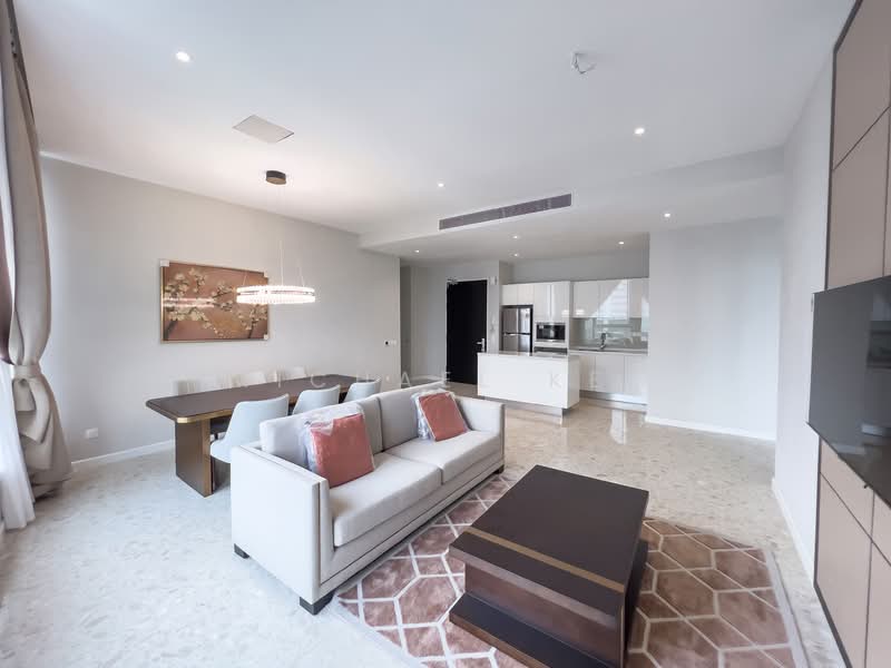 Service Residence for Rent at Pavilion Ceylon Hill - Michael Kei - Living Room - PropertyGuru.com.my
