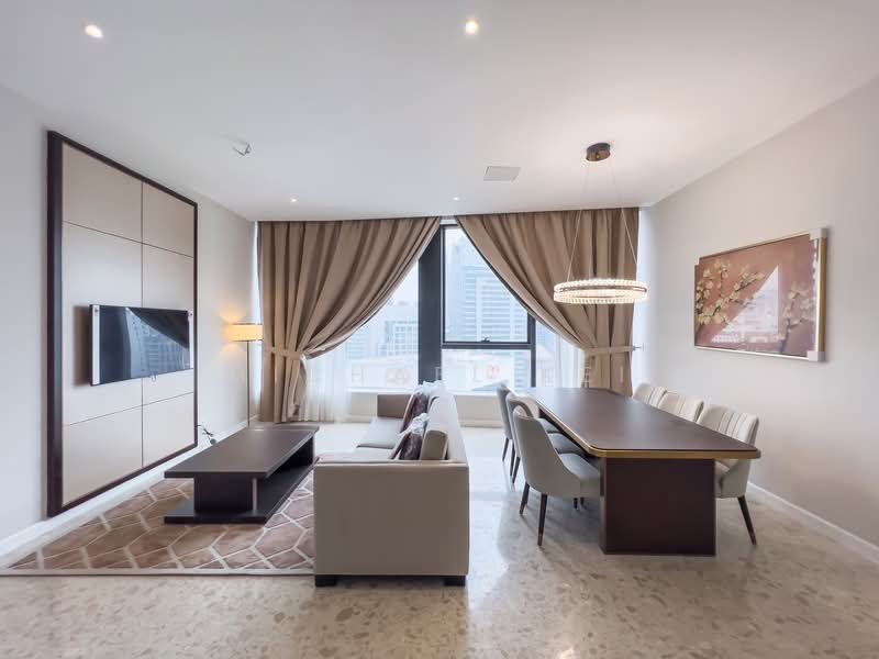 Service Residence for Rent at Pavilion Ceylon Hill - Michael Kei - Living Room - PropertyGuru.com.my