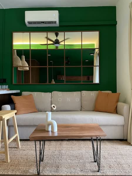 Servis Apartment untuk Dijual di Equine Residence - Teng Poh Hong - Living Room - PropertyGuru.com.my