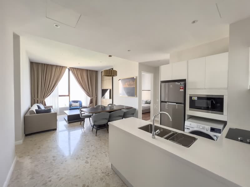 Service Residence for Rent at Pavilion Ceylon Hill - Michael Kei - Living Room - PropertyGuru.com.my