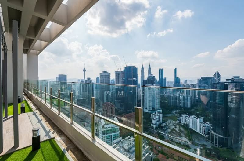 Service Residence for Rent at Agile Bukit Bintang - William Chow - Balcony - PropertyGuru.com.my