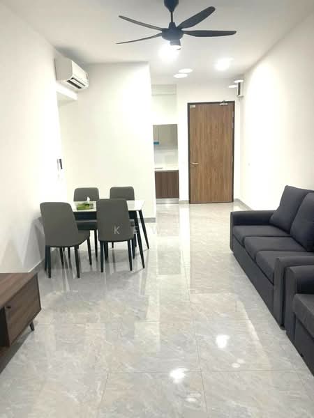 Service Residence for Rent at Altris Residences @ The Quartz WM - Kew . - Living Room - PropertyGuru.com.my
