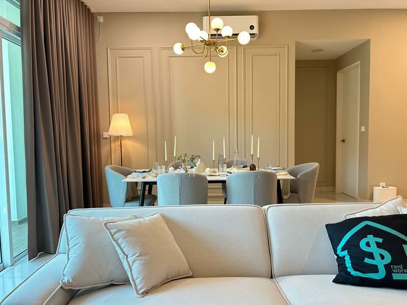 Condominium for Rent at Ferringhi Residence 2 - Xinnee . - Living Room - PropertyGuru.com.my