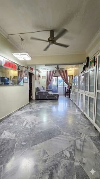 Pangsapuri untuk Dijual di Sri Jinjang - Kent Chong - Living Room - PropertyGuru.com.my