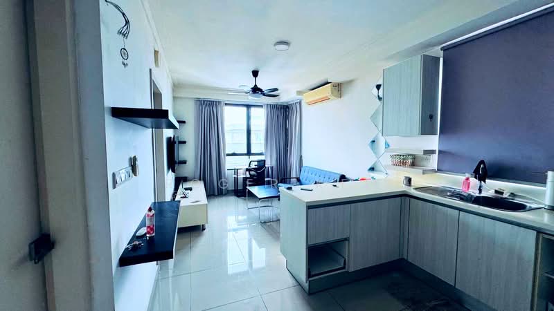 Servis Apartment untuk Disewa di Solstice @ Pan'gaea - Roger Kee - Living Room - PropertyGuru.com.my