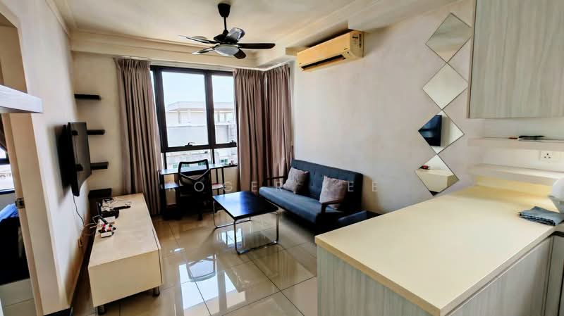 Servis Apartment untuk Disewa di Solstice @ Pan'gaea - Roger Kee - Living Room - PropertyGuru.com.my