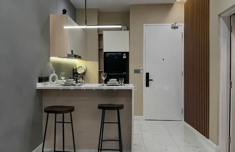Service Residence for Rent at Cubic Botanical - Vaness Chin - Kitchen - PropertyGuru.com.my