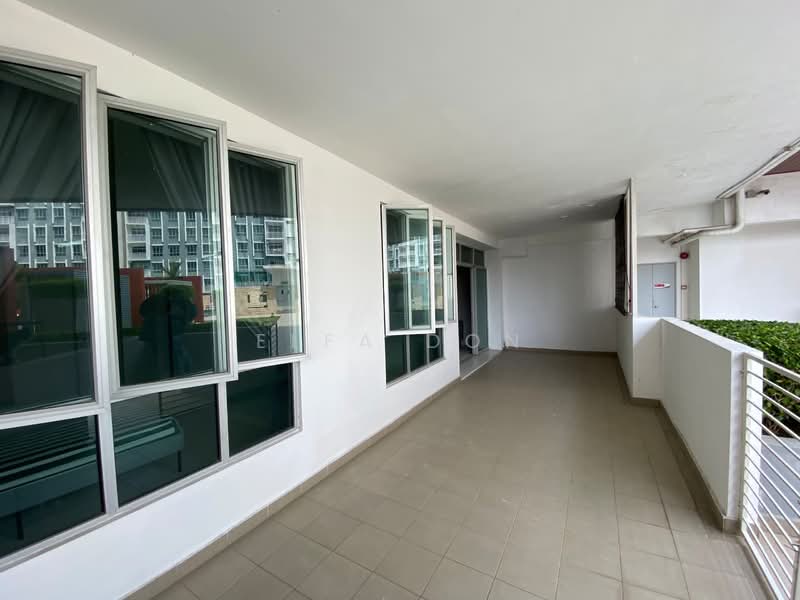 Service Residence for Sale at Bsp Skypark - Elfa Don - Balcony - PropertyGuru.com.my