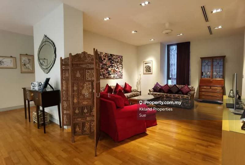 Servis Apartment untuk Dijual di Suria Stonor - Sue Tey - Living Room - PropertyGuru.com.my