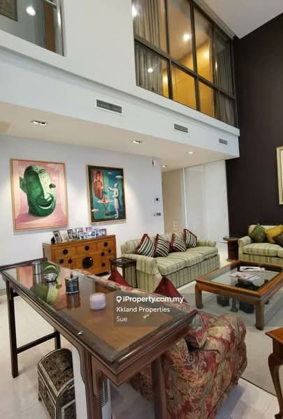 Servis Apartment untuk Dijual di Suria Stonor - Sue Tey - Living Room - PropertyGuru.com.my