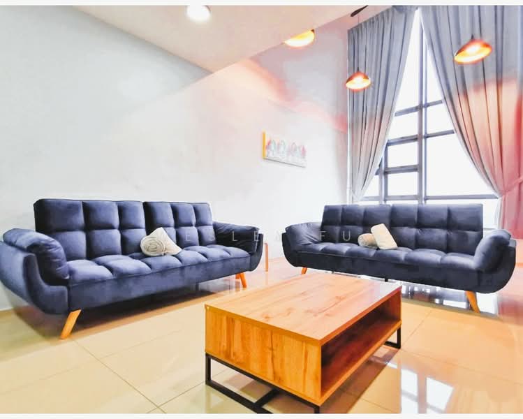 Service Residence for Rent at EkoCheras Service Residences - Wesley Fu - Living Room - PropertyGuru.com.my