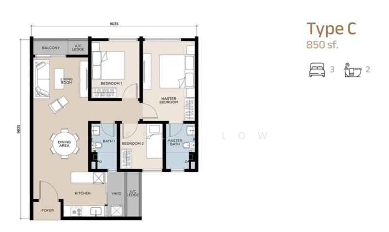Kondominium untuk Dijual di Skyline KL - Leslie Low - PropertyGuru.com.my