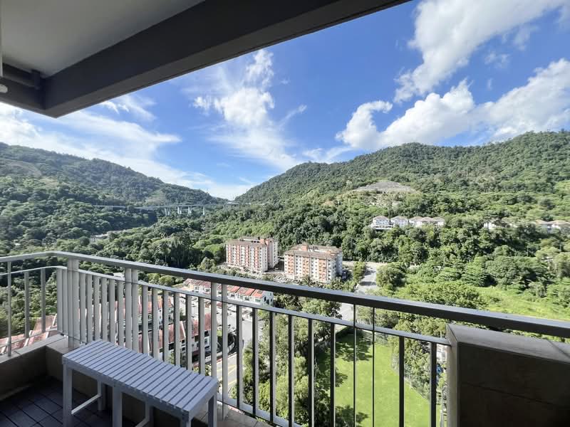 Kondominium untuk Dijual di Alpine Tower - Weng Sern - Balcony - PropertyGuru.com.my