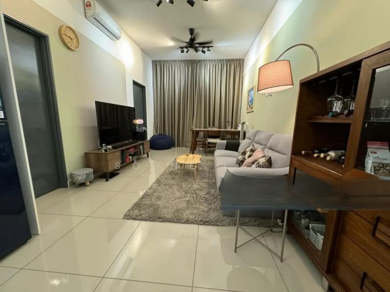 Servis Apartment untuk Disewa di Aera Residence - Soung Lim - Living Room - PropertyGuru.com.my