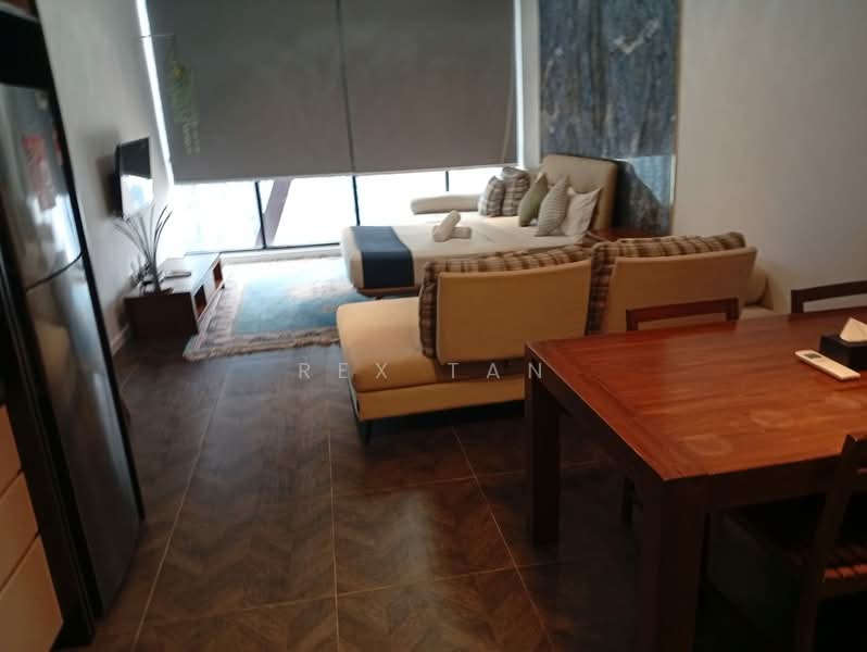 Servis Apartment untuk Disewa di Scarletz Suites @ KL City Centre - Rex Tan - Living Room - PropertyGuru.com.my