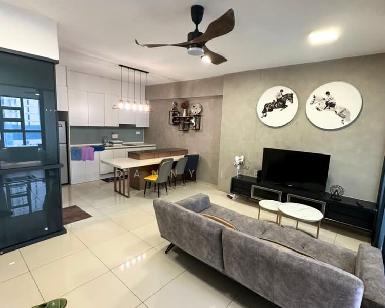 Service Residence for Sale at EkoCheras Service Residences - Danny Lee - Living Room - PropertyGuru.com.my