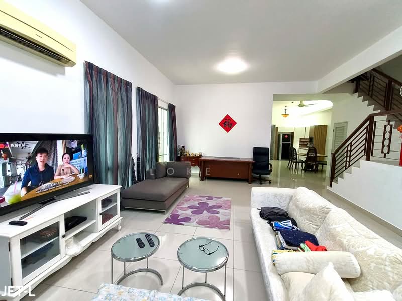 Rumah Berkembar untuk Dijual di Setia Damai (Setia Alam) - Loke . - Living Room - PropertyGuru.com.my