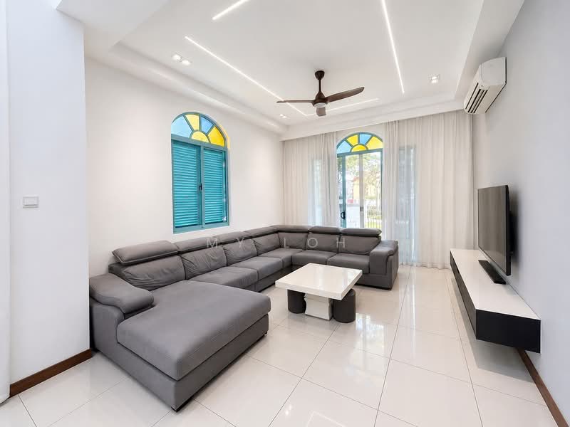 Rumah Berkembar untuk Dijual di Setia Eco Templer (Rawang) - MY Loh - Living Room - PropertyGuru.com.my
