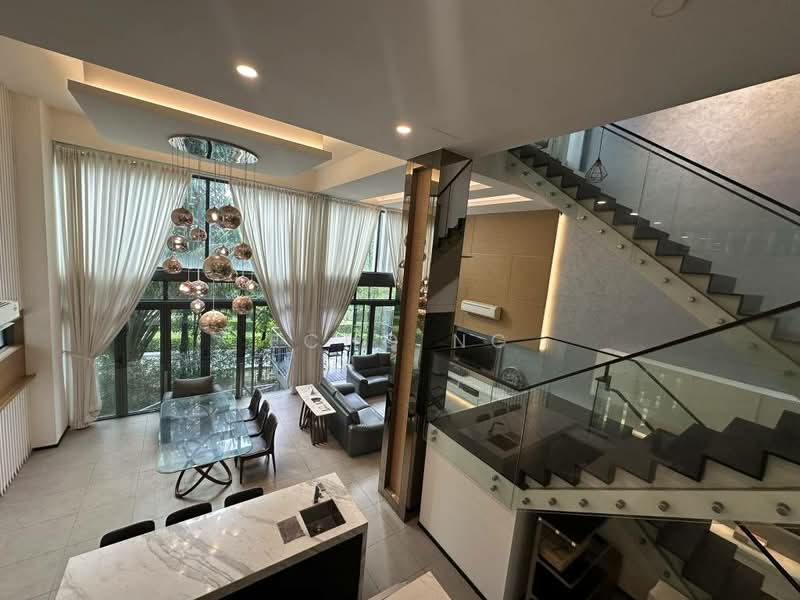 Rumah Teres untuk Disewa di The Mansions (Desa Parkcity) - Echo Ng - Living Room - PropertyGuru.com.my