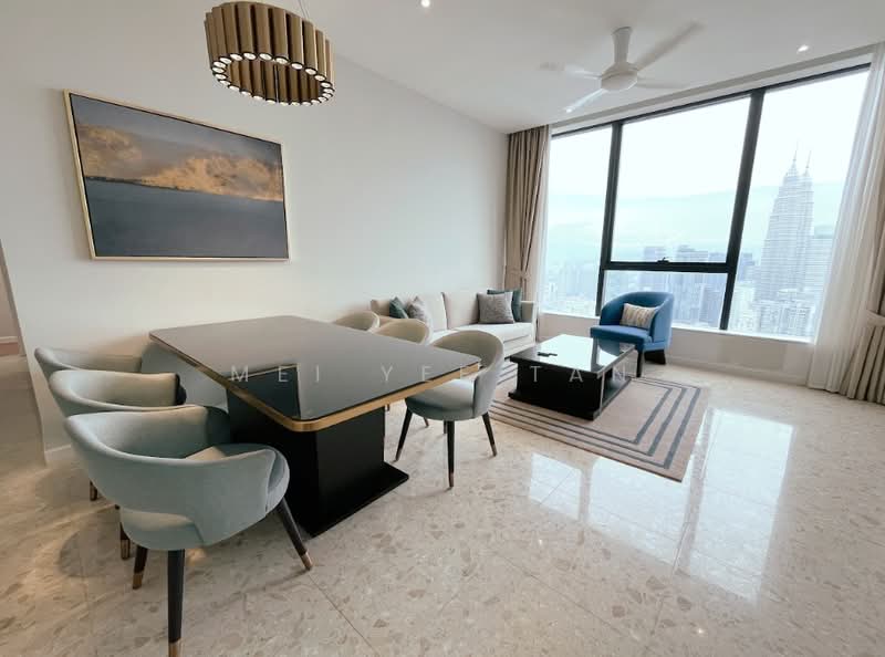 Servis Apartment untuk Disewa di Pavilion Ceylon Hill - Mei Yee Tan - Living Room - PropertyGuru.com.my