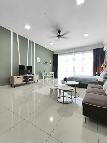 Apartment for Rent at Perdana Apartment (Mount Austin) - Wil Mong - Living Room - PropertyGuru.com.my