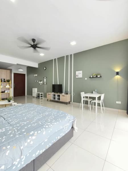 Apartment for Rent at Perdana Apartment (Mount Austin) - Wil Mong - Living Room - PropertyGuru.com.my