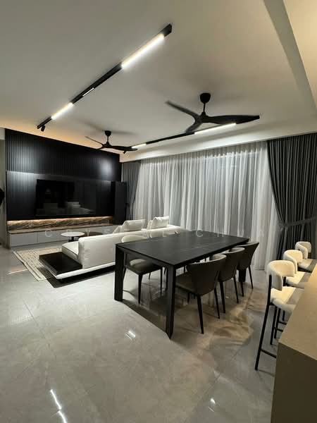 Condominium for Rent at Park Place - Crystal Chua - Living Room - PropertyGuru.com.my