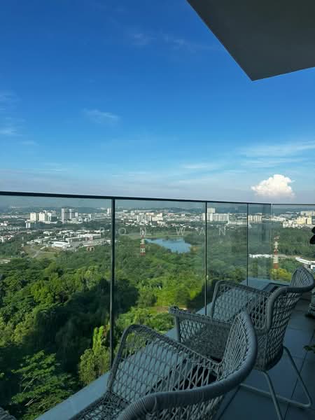 Kondominium untuk Disewa di CloudTree Residence - Tron Wan - Balcony - PropertyGuru.com.my