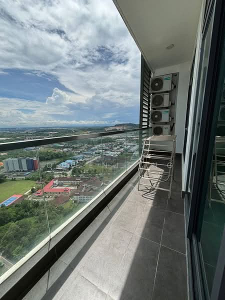 Service Residence for Rent at Green Haven - Queenie Ng - Balcony - PropertyGuru.com.my