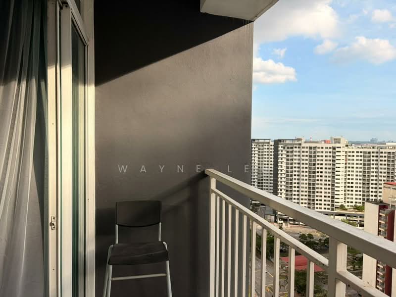 Servis Apartment untuk Disewa di V-Residensi 2 - Wayne Lee - Balcony - PropertyGuru.com.my