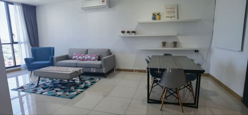 Service Residence for Sale at KL Gateway Residences - Renee Chin - Living Room - PropertyGuru.com.my