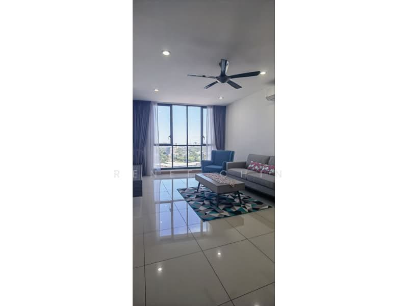 Service Residence for Sale at KL Gateway Residences - Renee Chin - Living Room - PropertyGuru.com.my