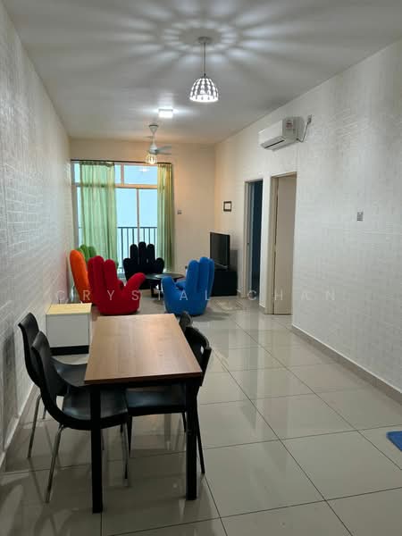 Servis Apartment untuk Disewa di Twin Danga Residence - Crystal Chan - Living Room - PropertyGuru.com.my