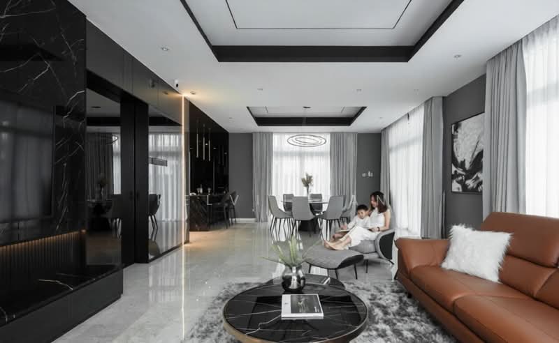 Rumah Berkembar untuk Dijual di Putra Heights (Subang Jaya) - Kelvin Tan - Living Room - PropertyGuru.com.my
