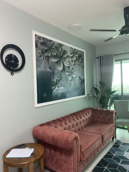 Service Residence for Rent at Meritus Residensi - Yong Soo Kee - Living Room - PropertyGuru.com.my