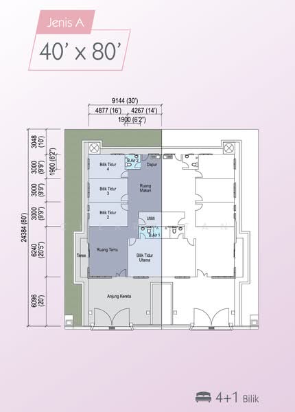 Rumah Berkembar untuk Dijual di tanjung minyak perdana bukit rambai (Melaka City) - Cherry . - PropertyGuru.com.my