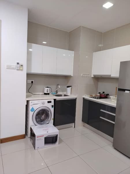 Service Residence for Rent at KL Gateway Residences - Kelly Kok - Kitchen - PropertyGuru.com.my