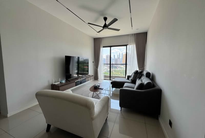 Service Residence for Rent at Duta Park Residences - CH Ng - Living Room - PropertyGuru.com.my