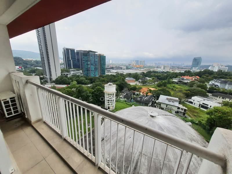 Service Residence for Rent at Ritze Perdana 2 - Jason Tan - Balcony - PropertyGuru.com.my