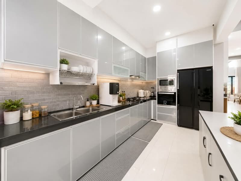 Rumah Teres 2.5 Tingkat untuk Dijual di Taman TTDI Grove (Kajang) - Fazie Noor - Kitchen - PropertyGuru.com.my