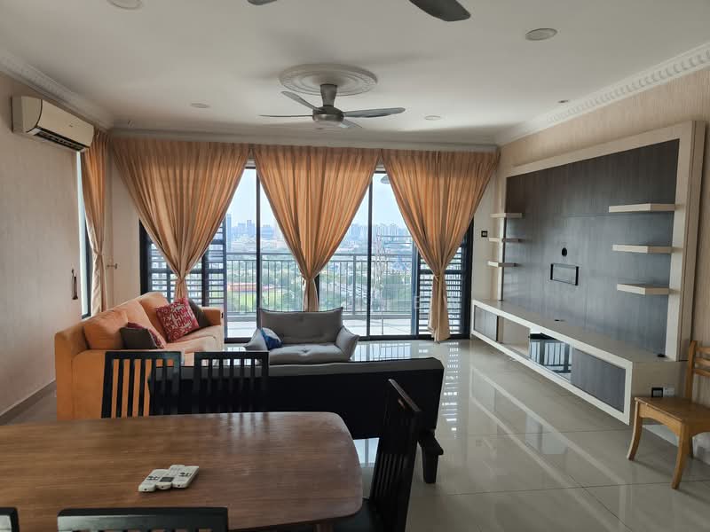 Kondominium untuk Disewa di Zefer Hill Residence - Ron Liew - Living Room - PropertyGuru.com.my
