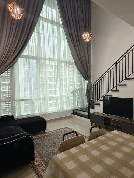 Kondominium untuk Disewa di Mutiara Ville - Mu'izz Halim - Living Room - PropertyGuru.com.my