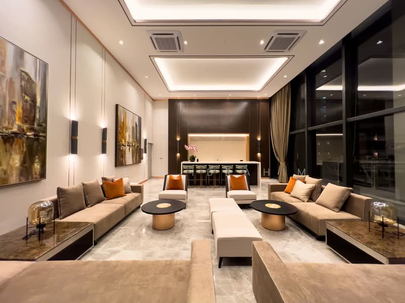 Service Residence for Rent at Pavilion Suites - Deela Ibrahim - Living Room - PropertyGuru.com.my