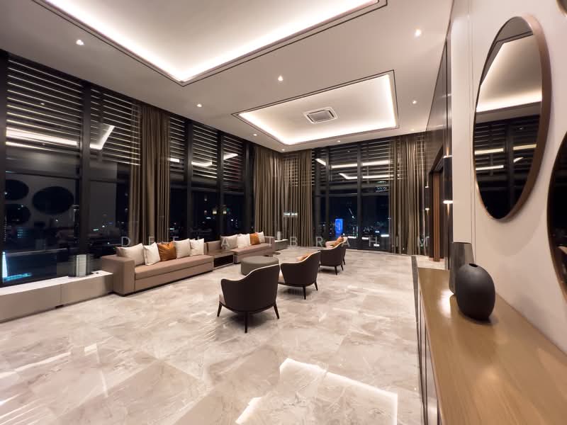 Service Residence for Rent at Pavilion Suites - Deela Ibrahim - Living Room - PropertyGuru.com.my