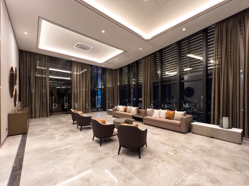 Service Residence for Rent at Pavilion Suites - Deela Ibrahim - Living Room - PropertyGuru.com.my