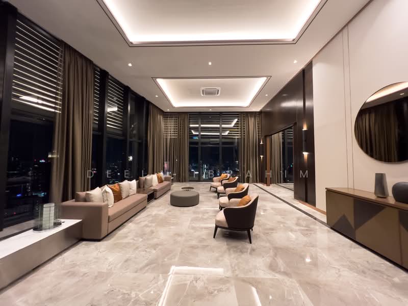 Service Residence for Rent at Pavilion Suites - Deela Ibrahim - Living Room - PropertyGuru.com.my