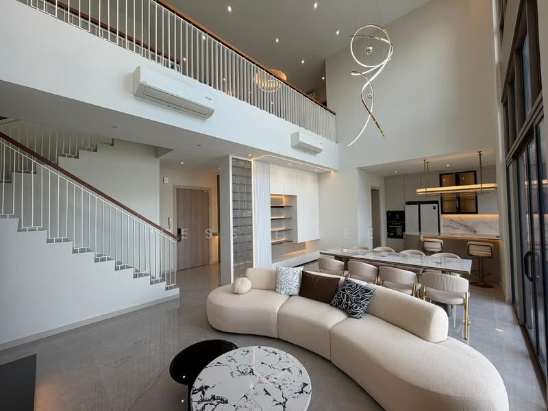 Condominium for Rent at Park Place - Jessie Kee - Living Room - PropertyGuru.com.my