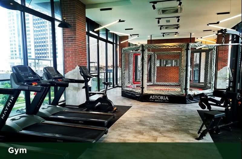 Servis Apartment untuk Disewa di Astoria Ampang - Yan . - Gym - PropertyGuru.com.my