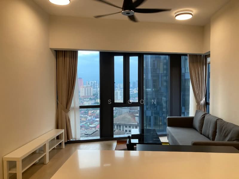 Servis Apartment untuk Dijual di Star Residences Two - Weis Oon - Living Room - PropertyGuru.com.my